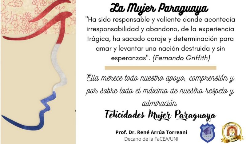 Feliz Día de la Mujer Paraguaya – Facultad de Ciencias Económicas y  Administrativas