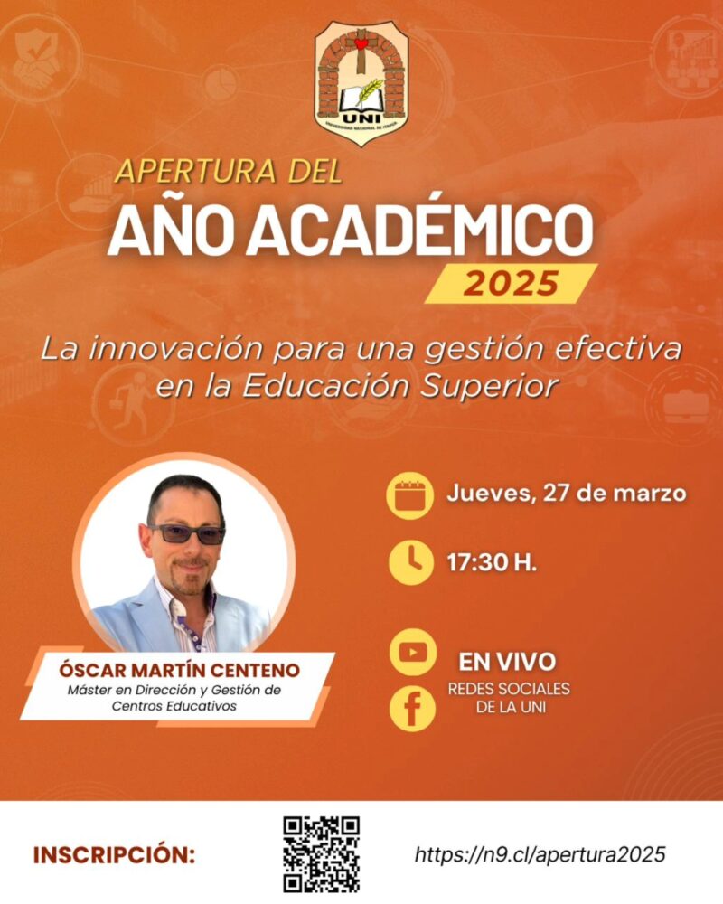 CONFERENCIA DE APERTURA DEL AÑO ACADÉMICO 2025 - Facultad de Ciencias ...